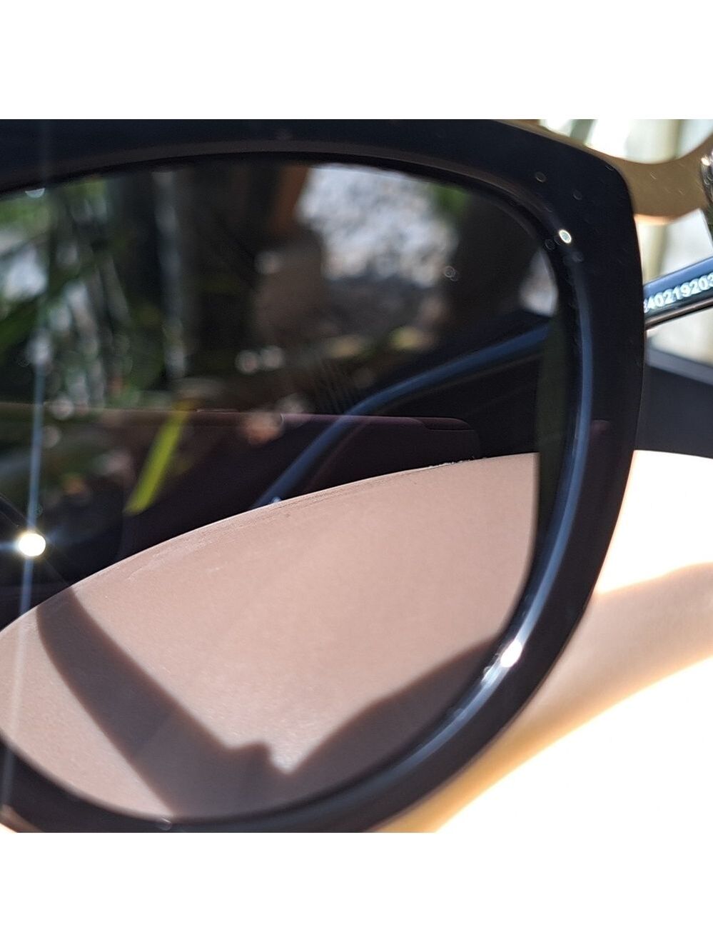 Prive Revaux The Juliette Cat Eye Sunglasses. Black Frames Gold tone Accent. - Picture 5 of 16
